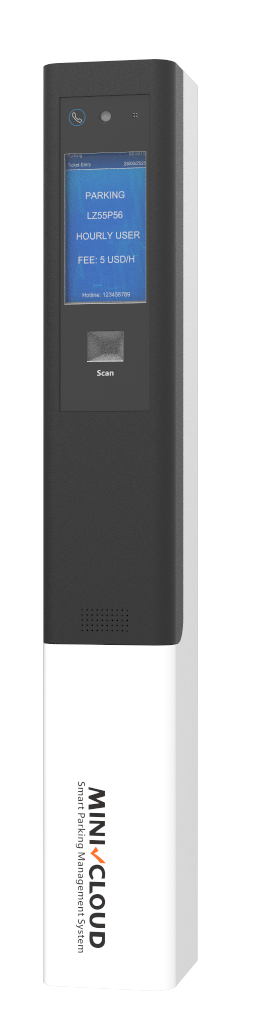 MiniCloud QR Scanner & Intercom Lane Terminal
