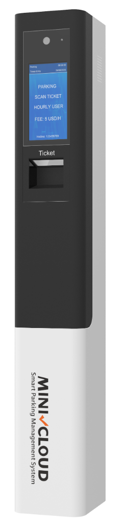 MiniCloud Exit Ticket Scanner Terminal